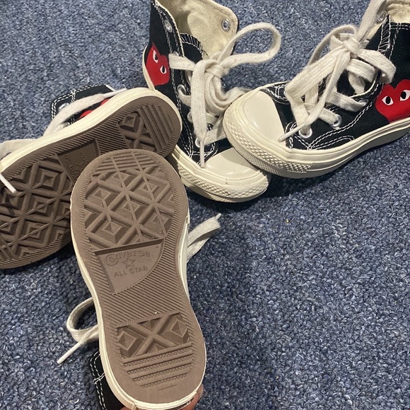 Comme des garcons play sneakers. 2 pairs for $80 1 pair for $50 - Picture 5 of 5